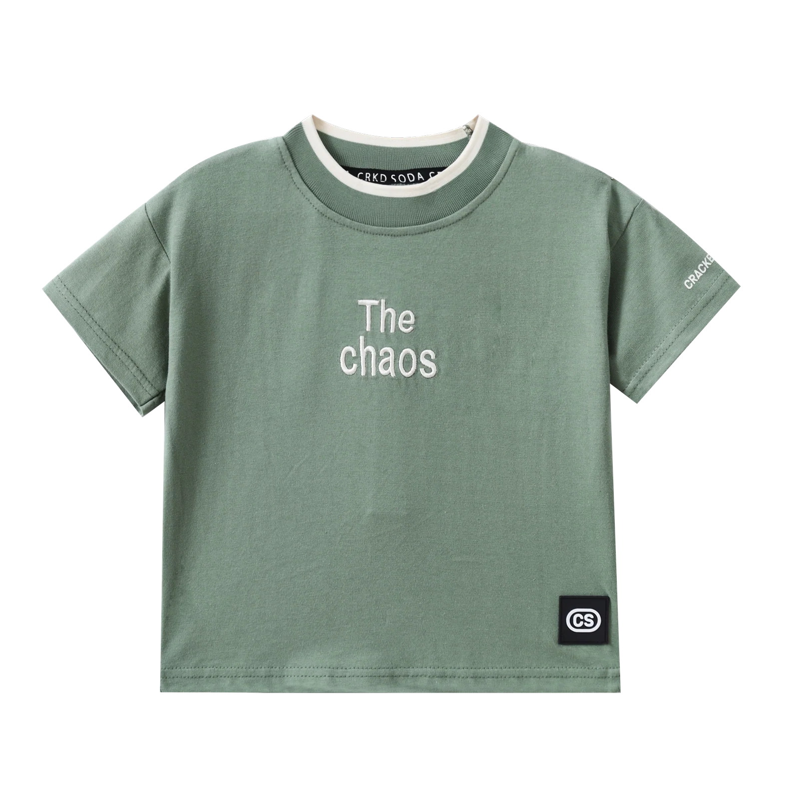 The Chaos Tee - Olive - Image 6