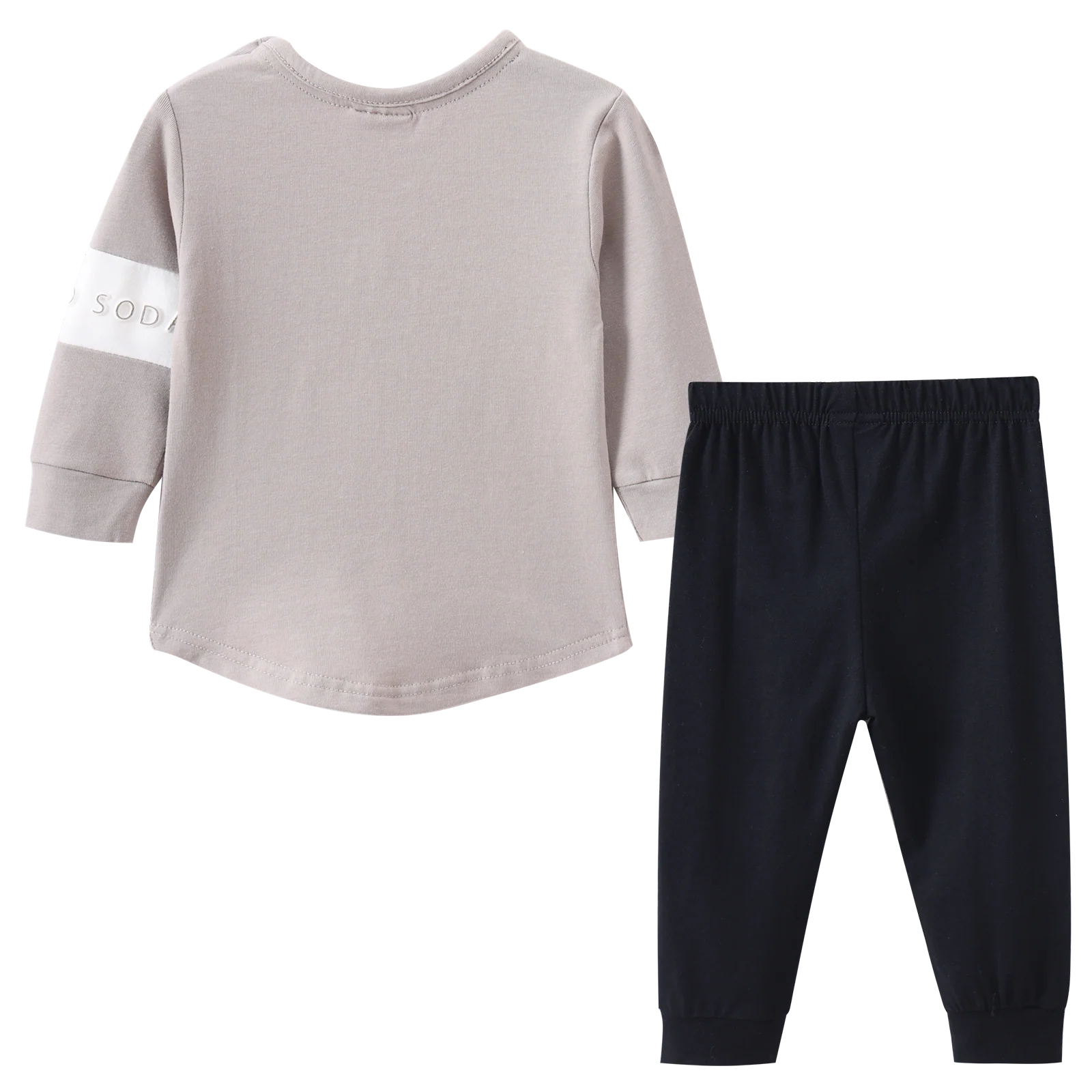 Theodore 2Pce Tee & Legging Set - Truffle - Image 4