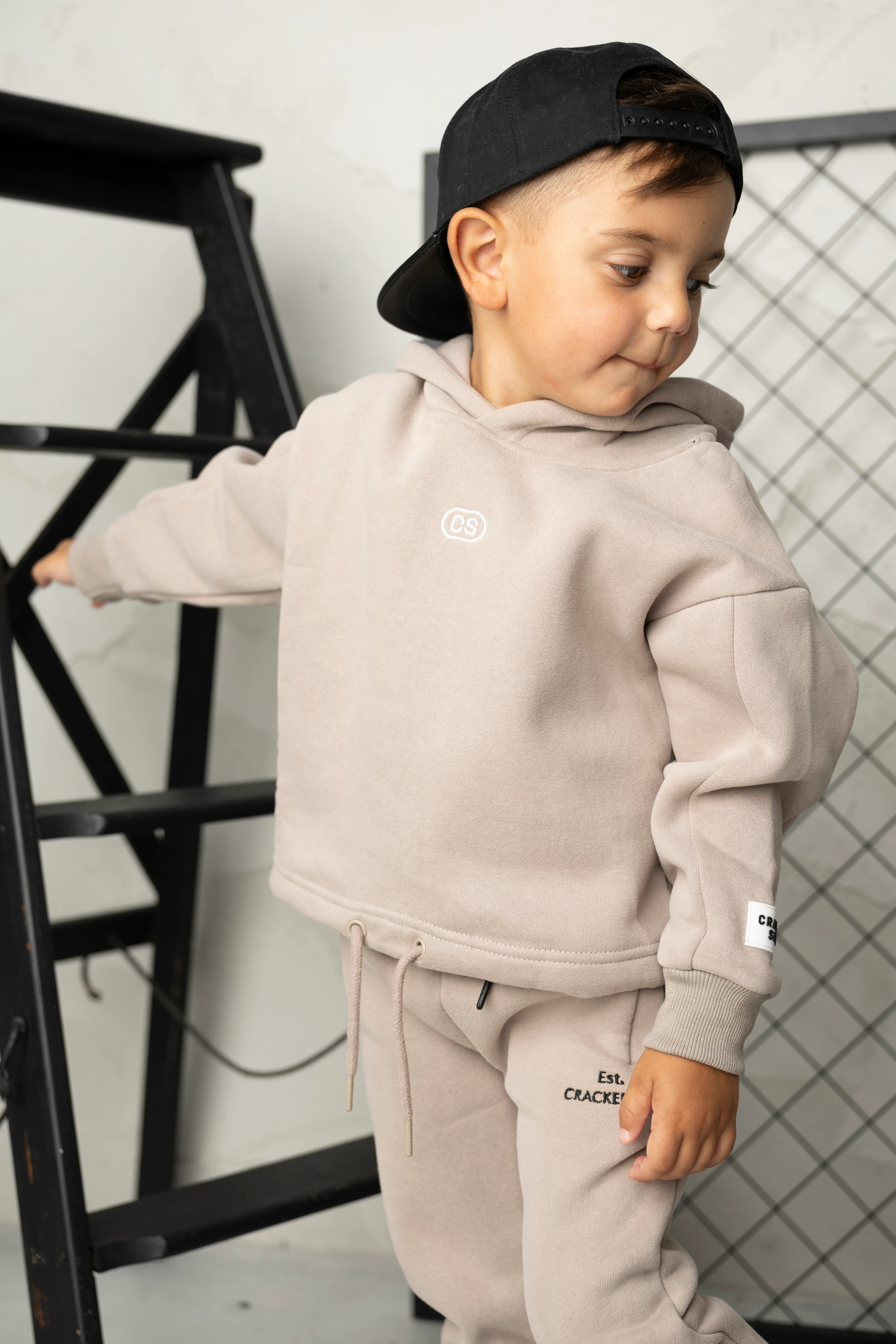 Theodore Oversized Hoodie - Truffle