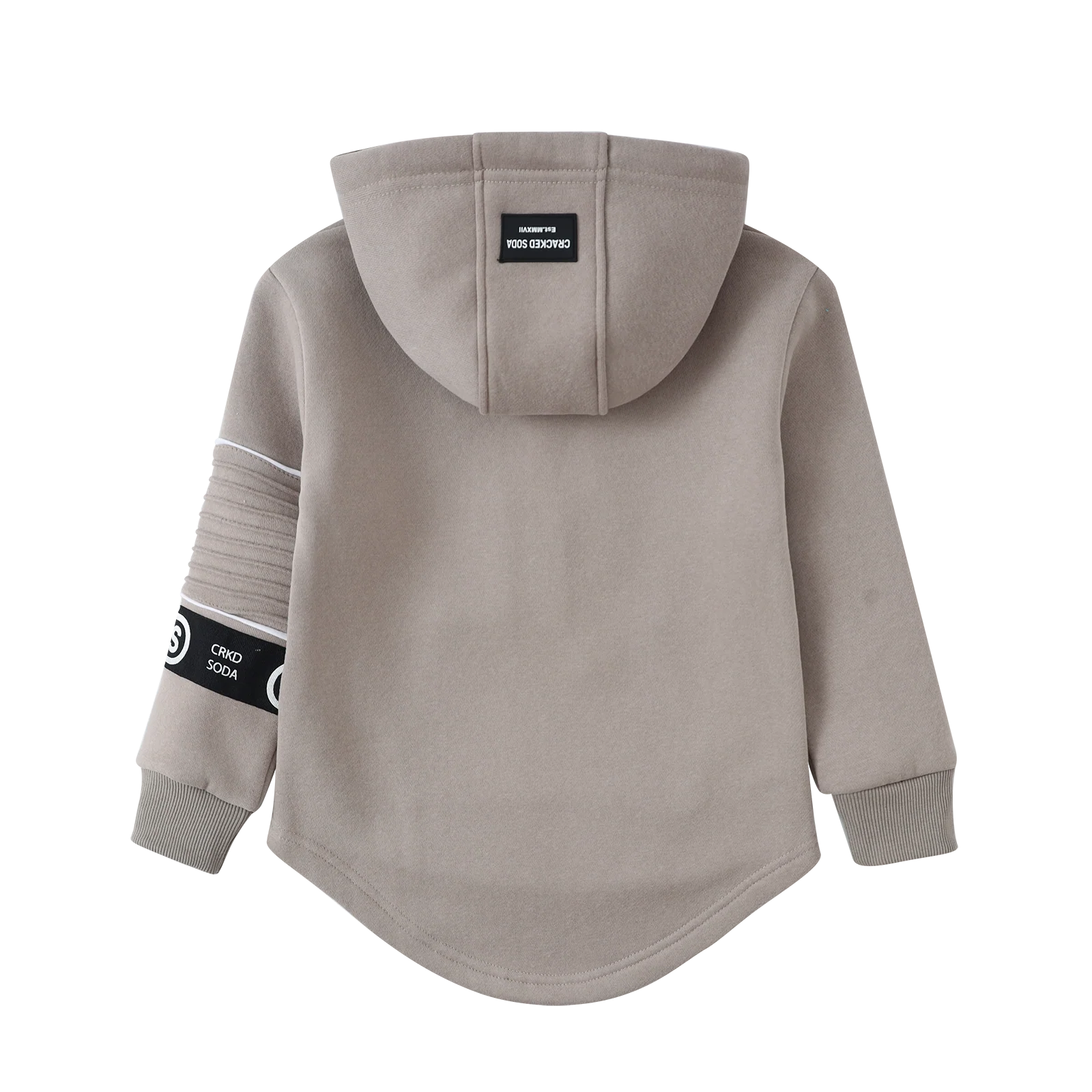 Theodore Pocket Hoodie - Truffle - Image 6