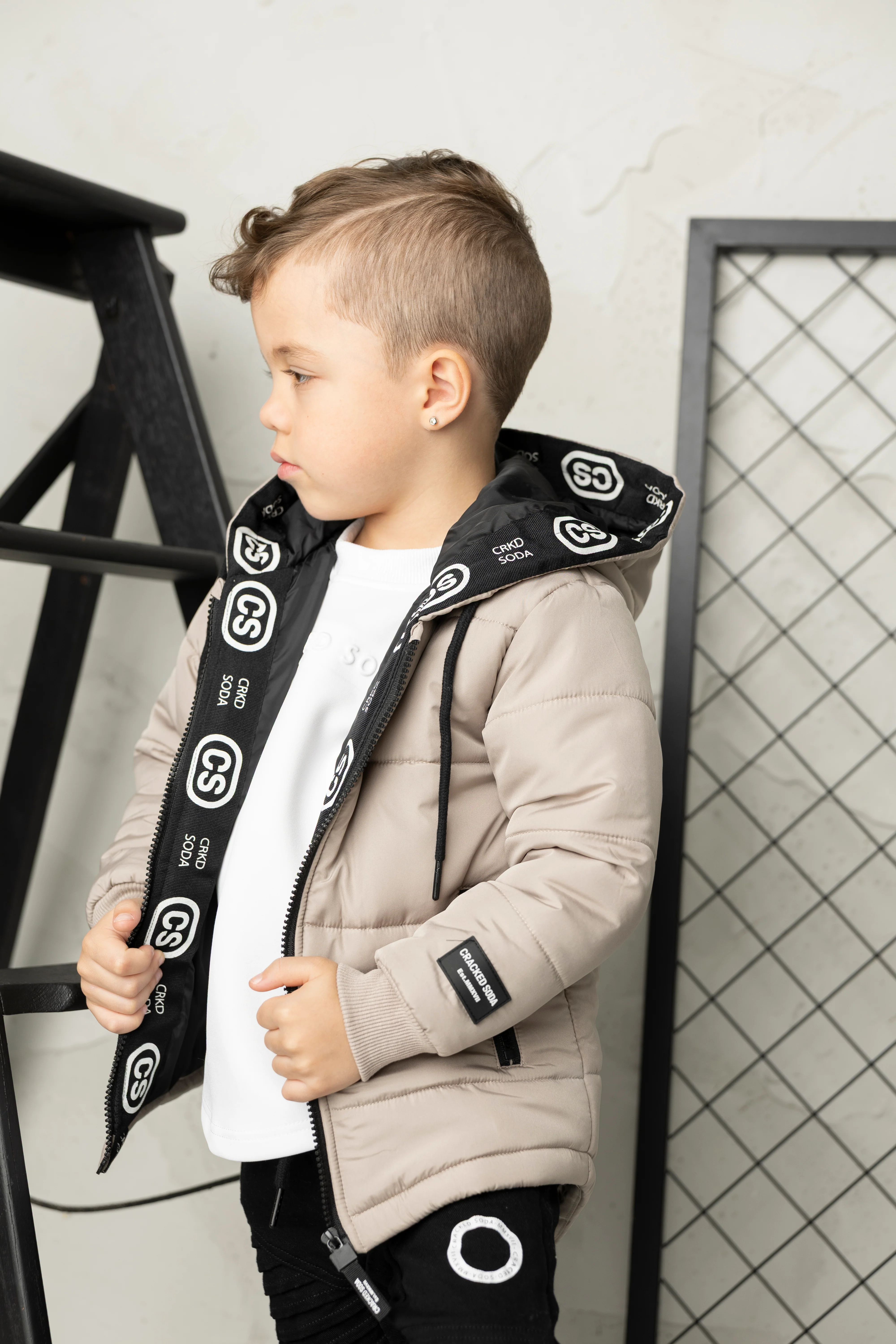 Theodore Puff Jacket - Truffle
