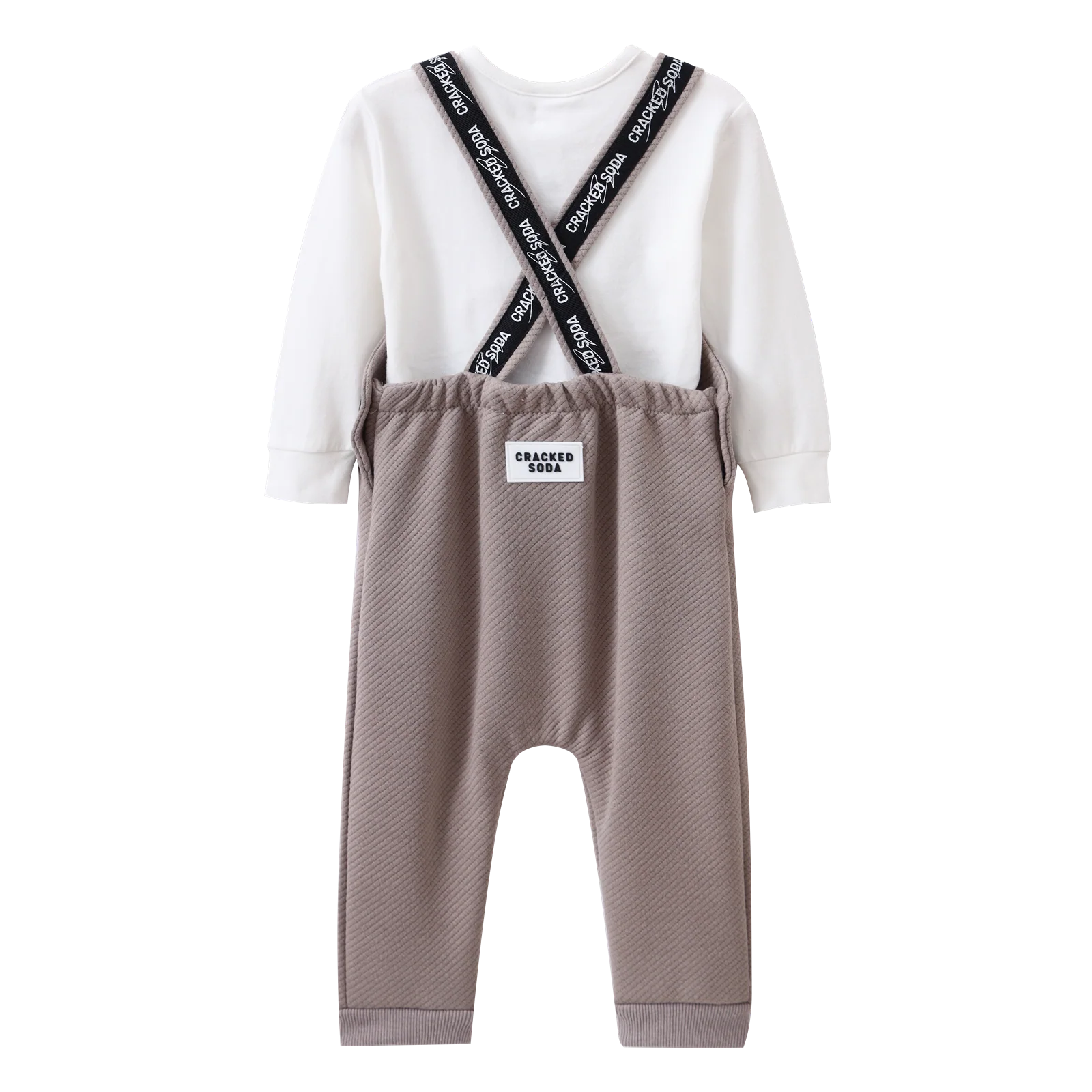 Theodore Quilted Overall Set - Truffle - Image 5