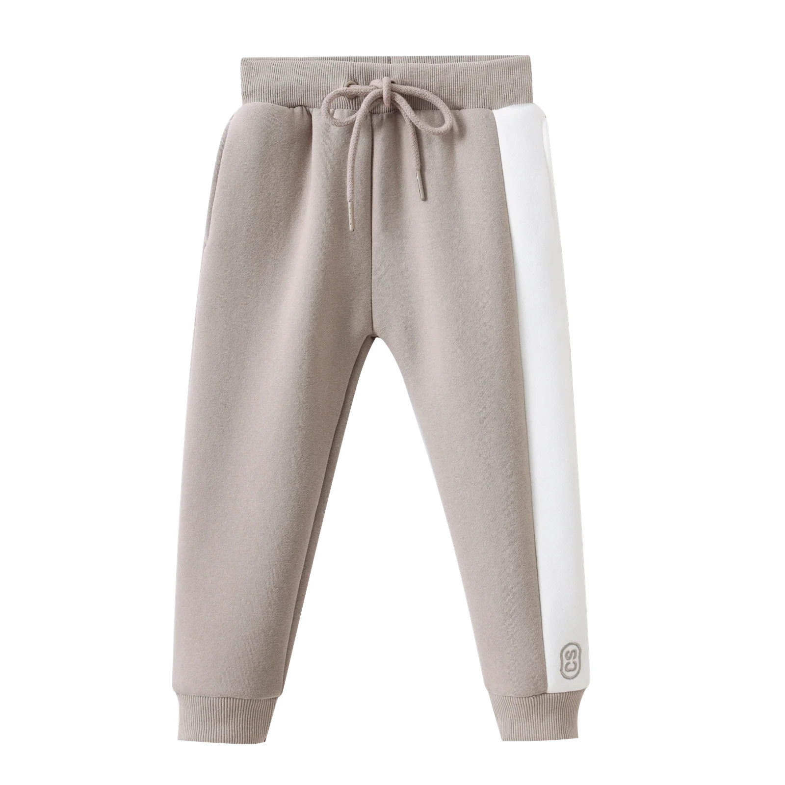 Theodore Strip Trackpant - Truffle - Image 3