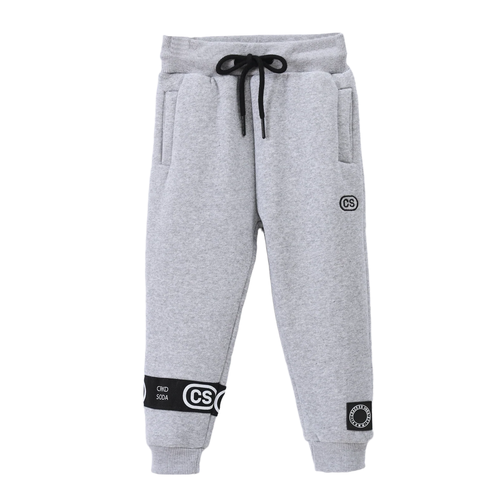 Tommy Detail Trackpants - Grey - Image 4