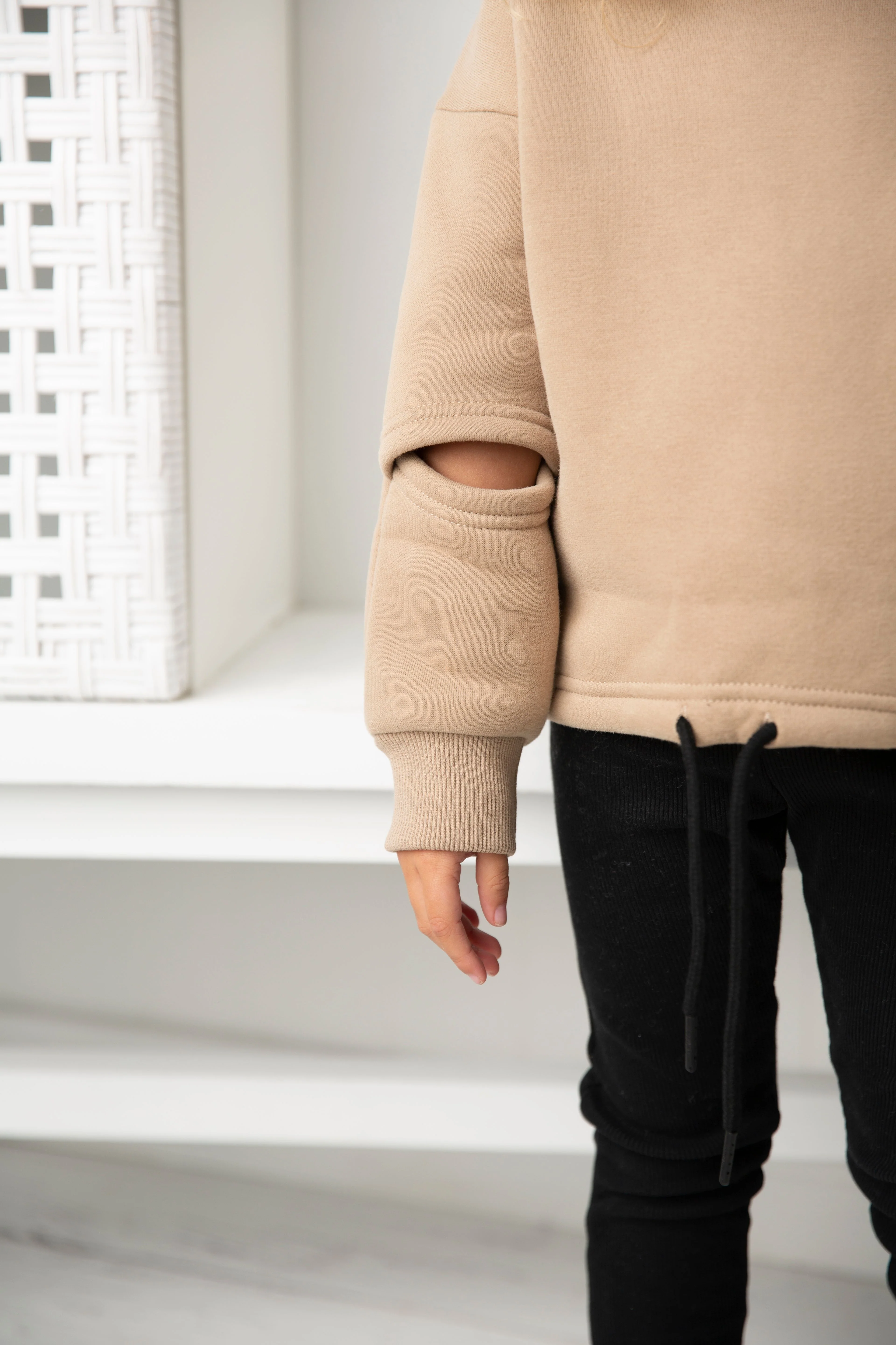 Vienna Cut Out Sleeve - Biscuit - Image 6