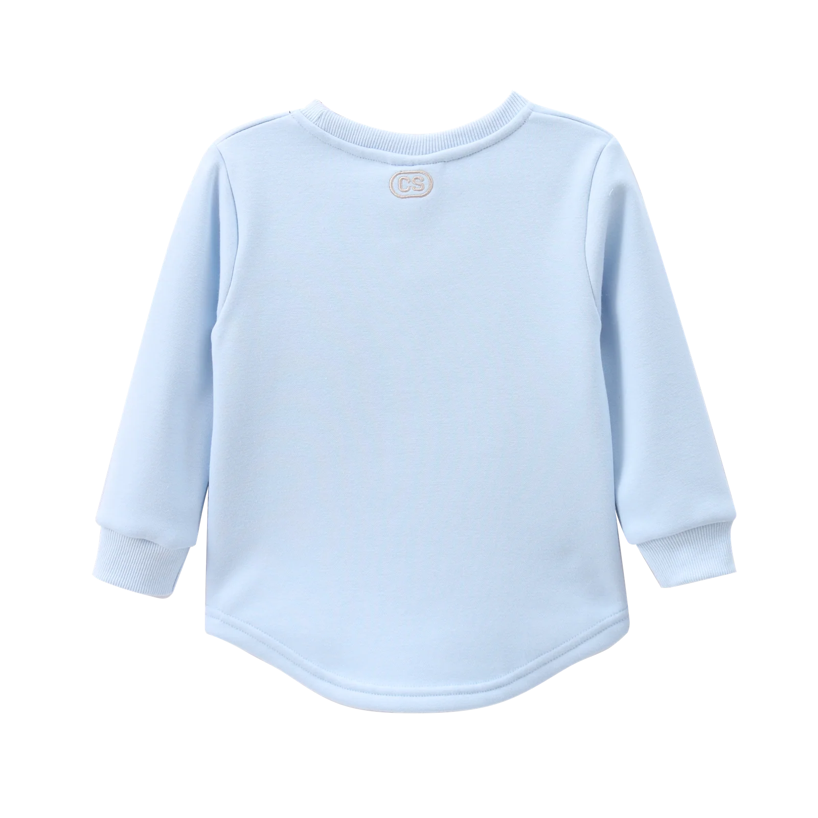 Vienna Detailed Crew - Powder Blue - Image 6