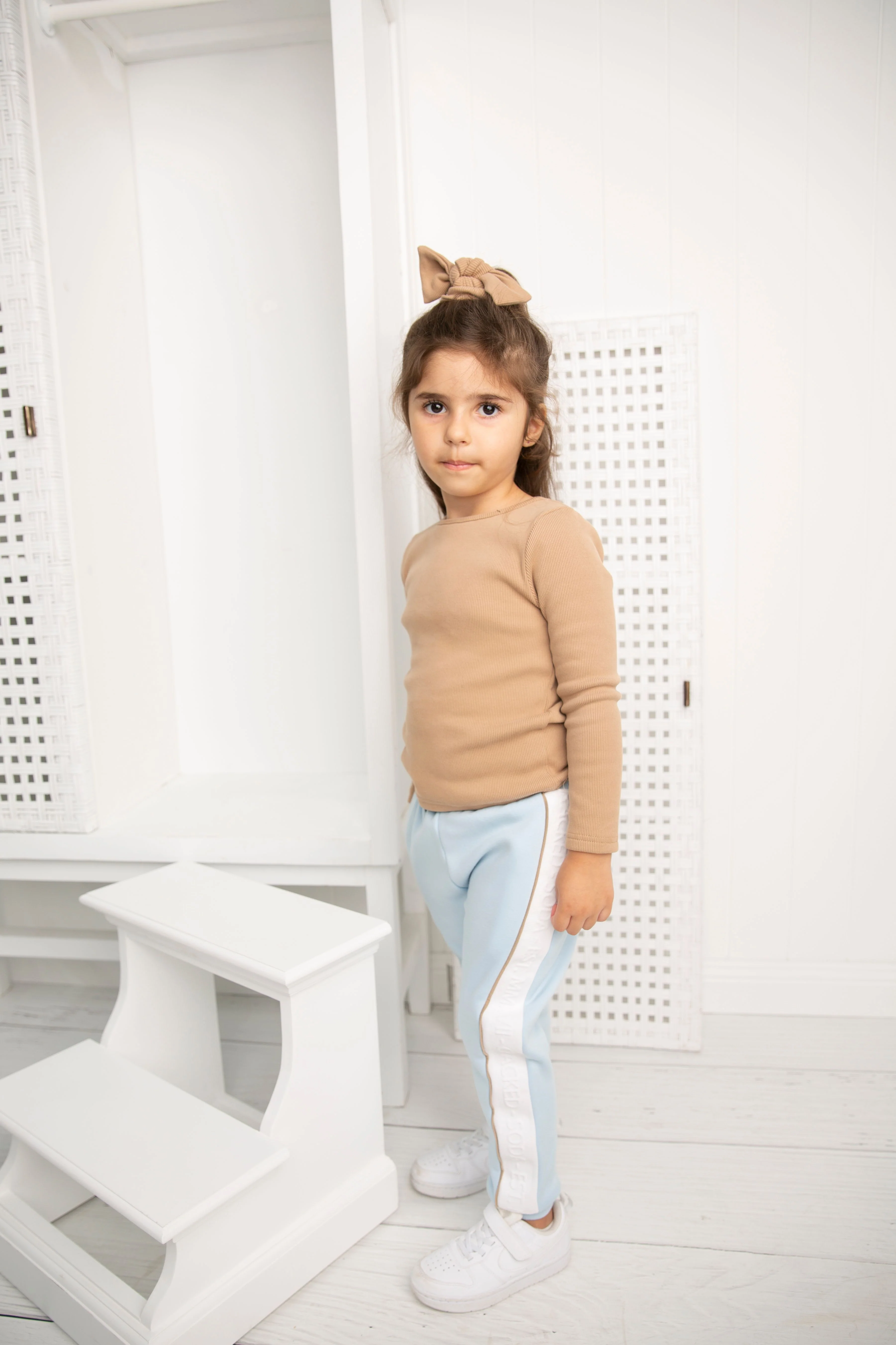 Vienna Detailed Trackpants - Powder Blue - Image 6
