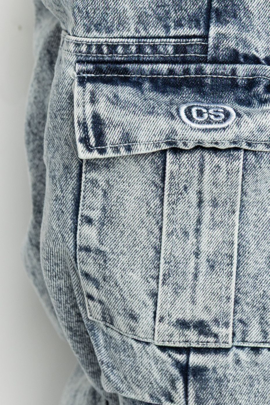 Willow Detailed Denim Pants - Denim Blue - Image 4