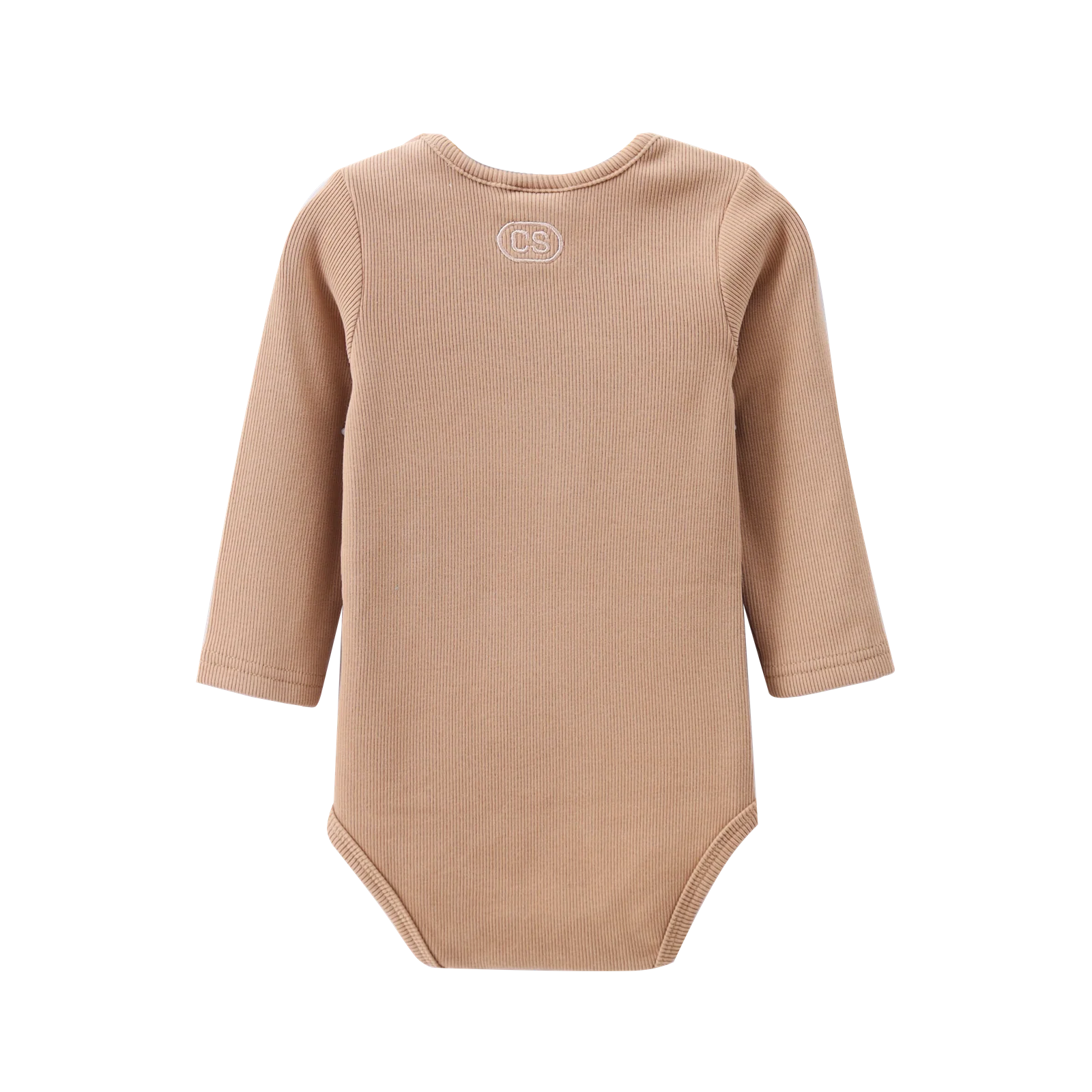 Winter Ribbed Fleece Bodysuit - Biscuit - Image 7