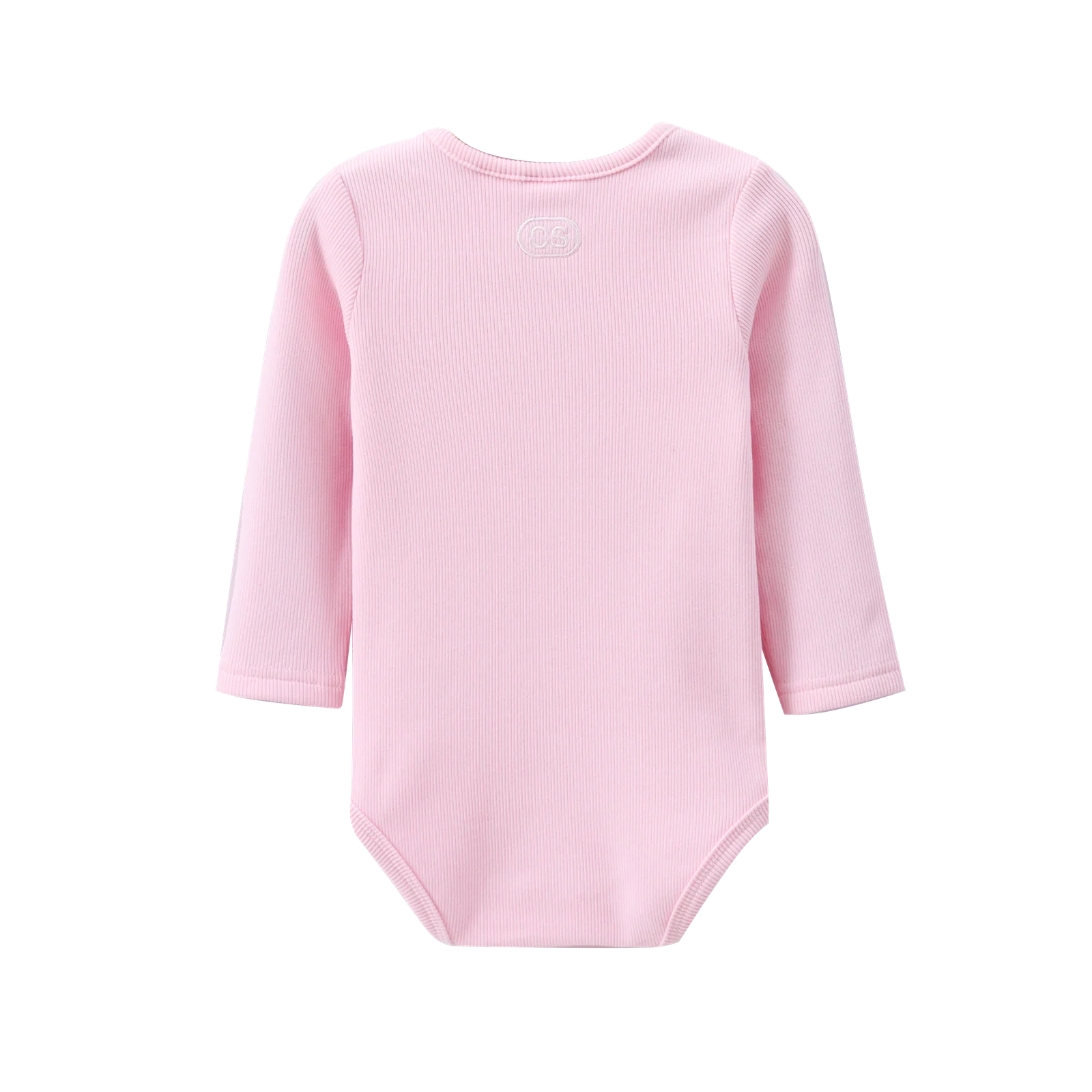 Winter Ribbed Fleece Bodysuit - Pink - Image 5