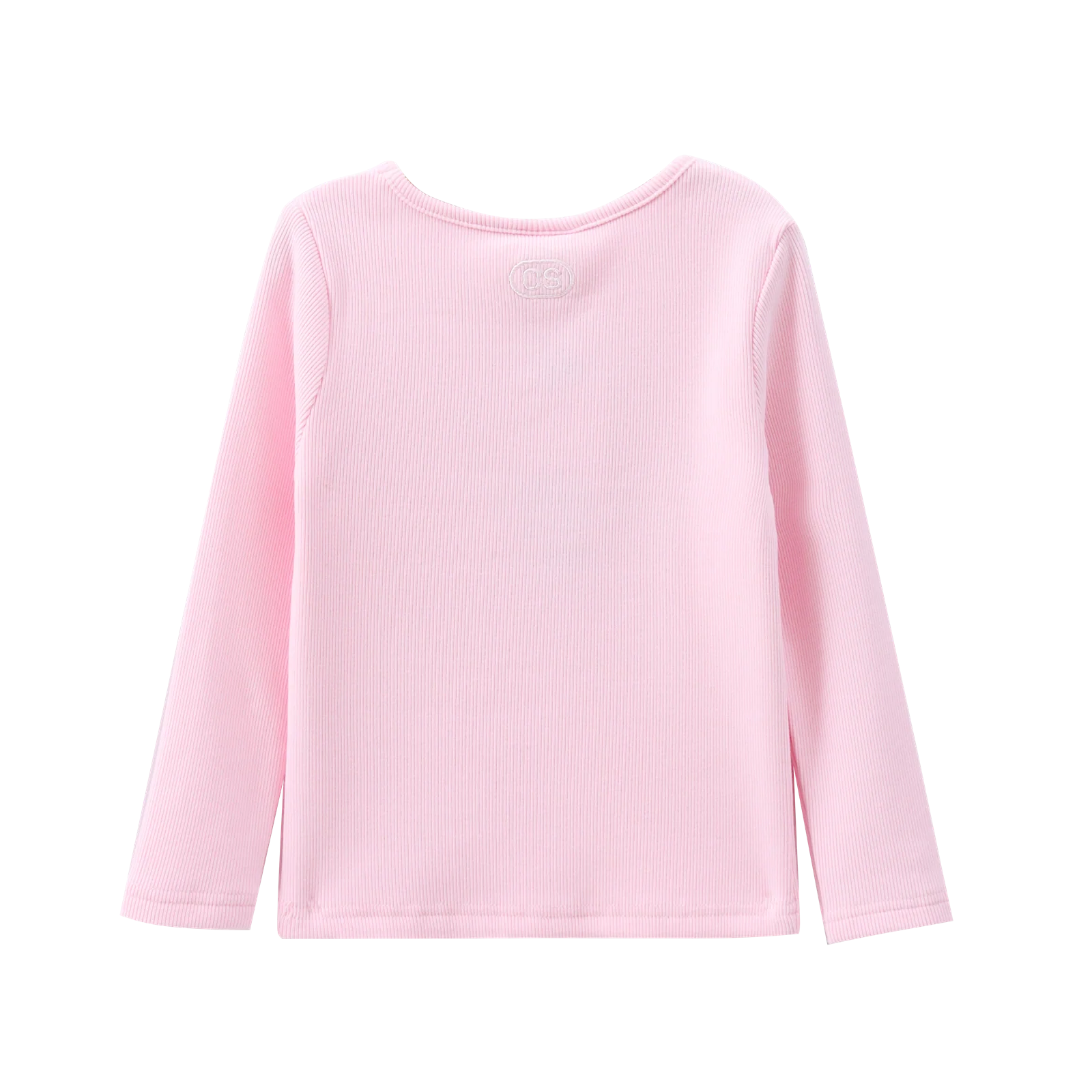 Winter Ribbed Fleece Long Sleeve - Pink - Image 5