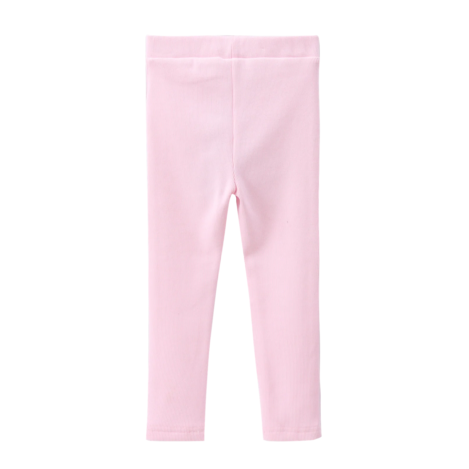 Winter Ribbed Fleece Leggings - Pink - Image 4