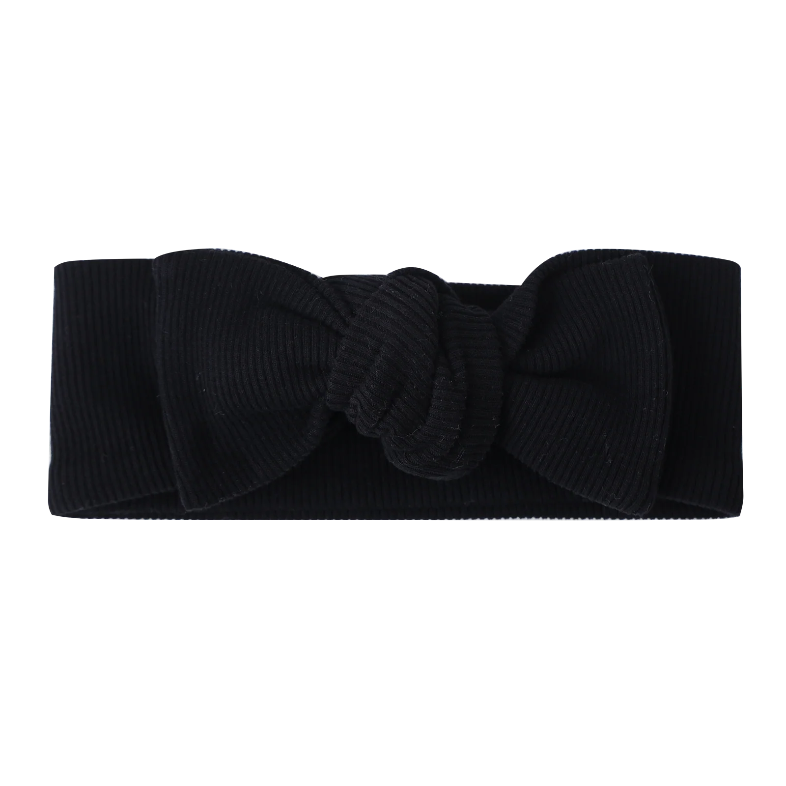 Winter Ribbed Headband - Black - Image 2