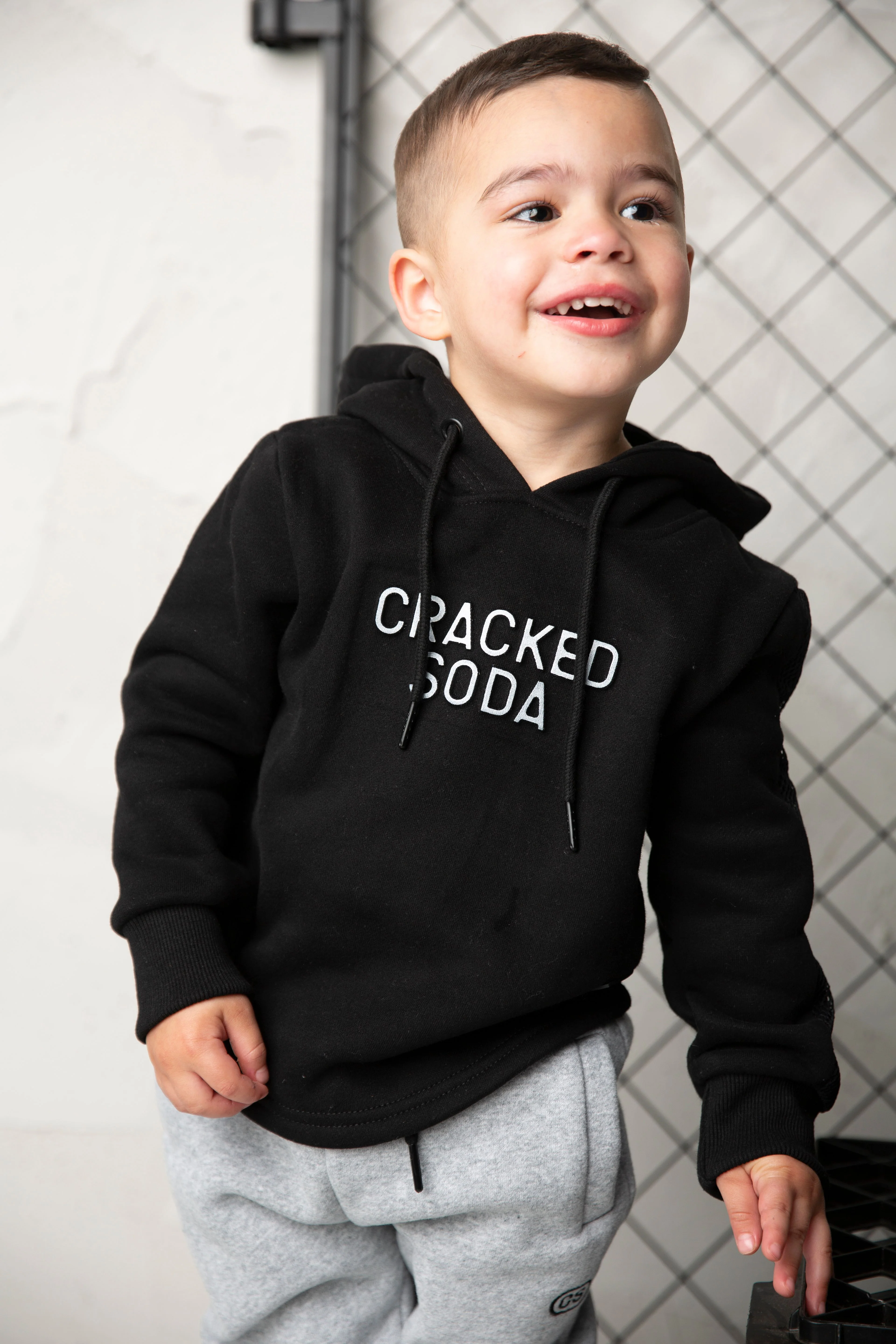 Zack Cracked Soda Essential Hoodie - Black