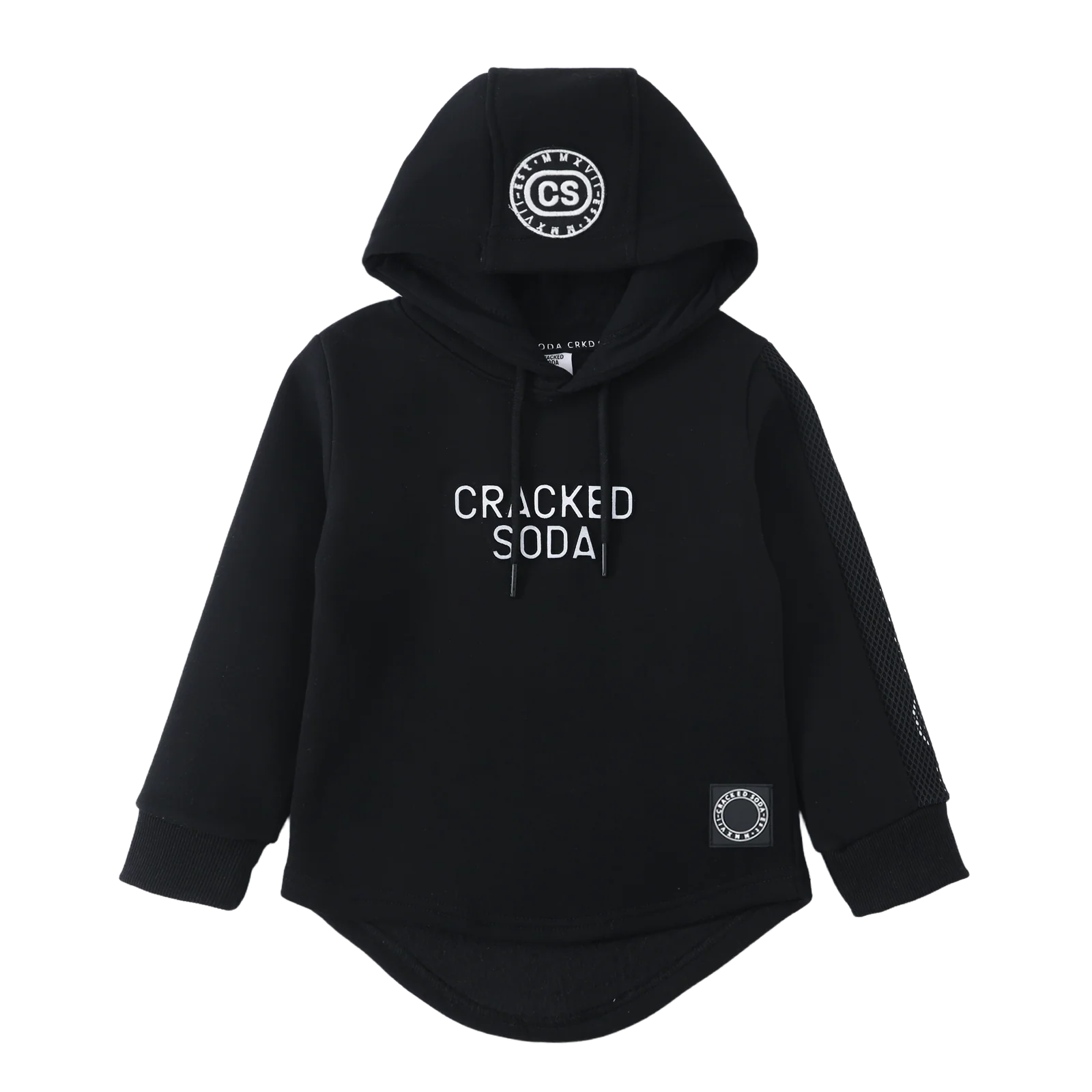 Zack Cracked Soda Essential Hoodie - Black - Image 5