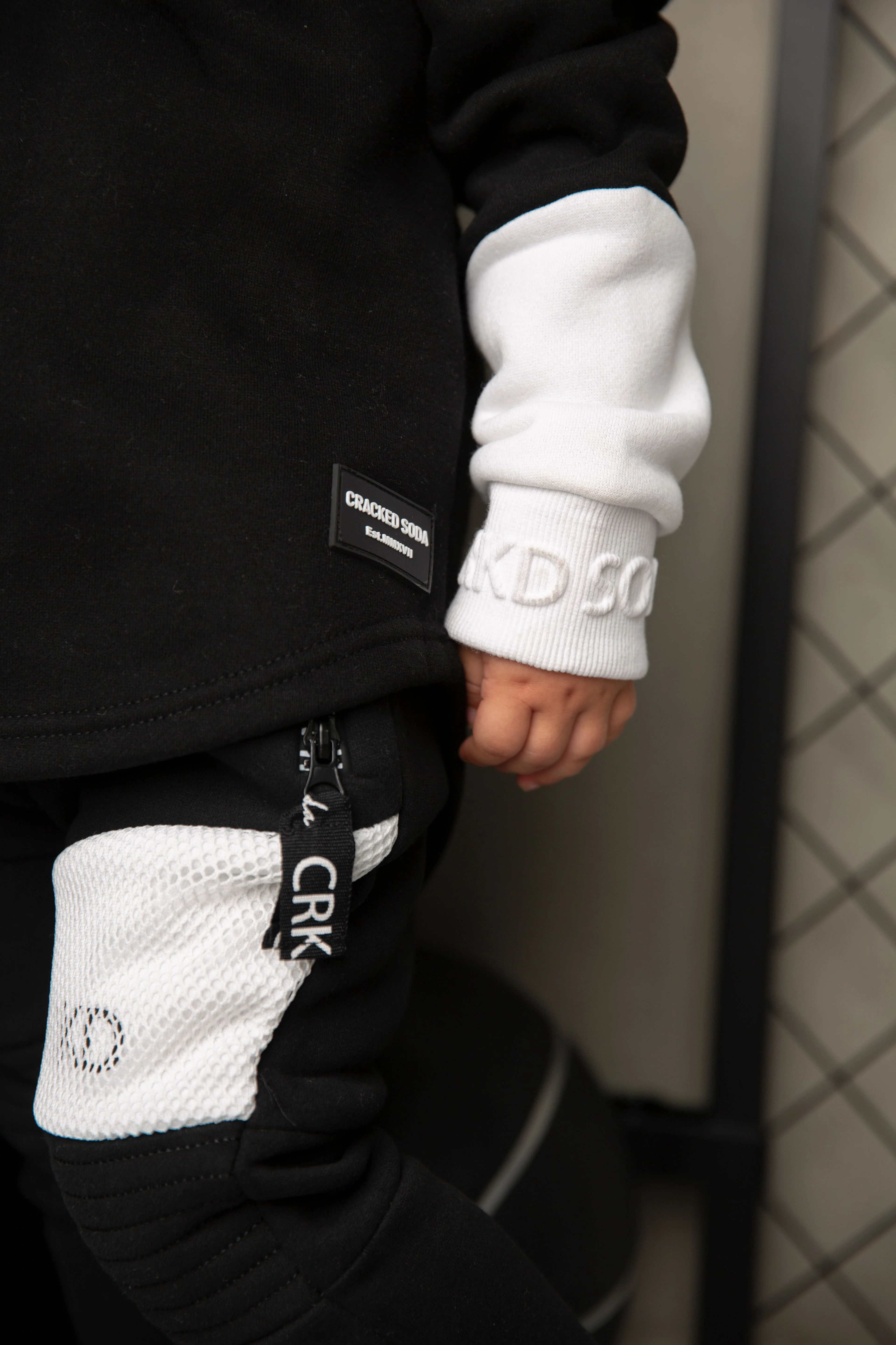 Zack Detailed CS Hoodie - Black/White - Image 4