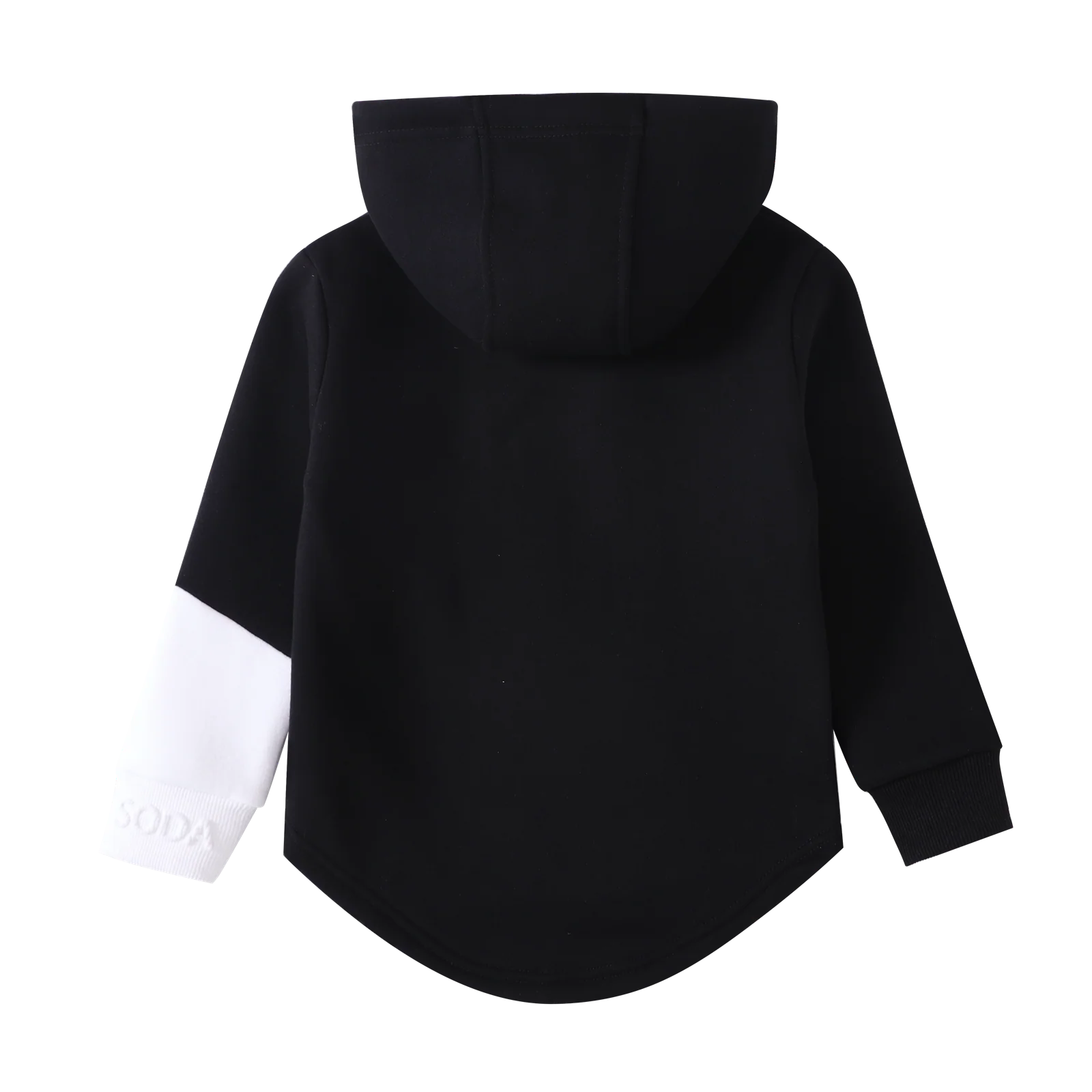 Zack Detailed CS Hoodie - Black/White - Image 8