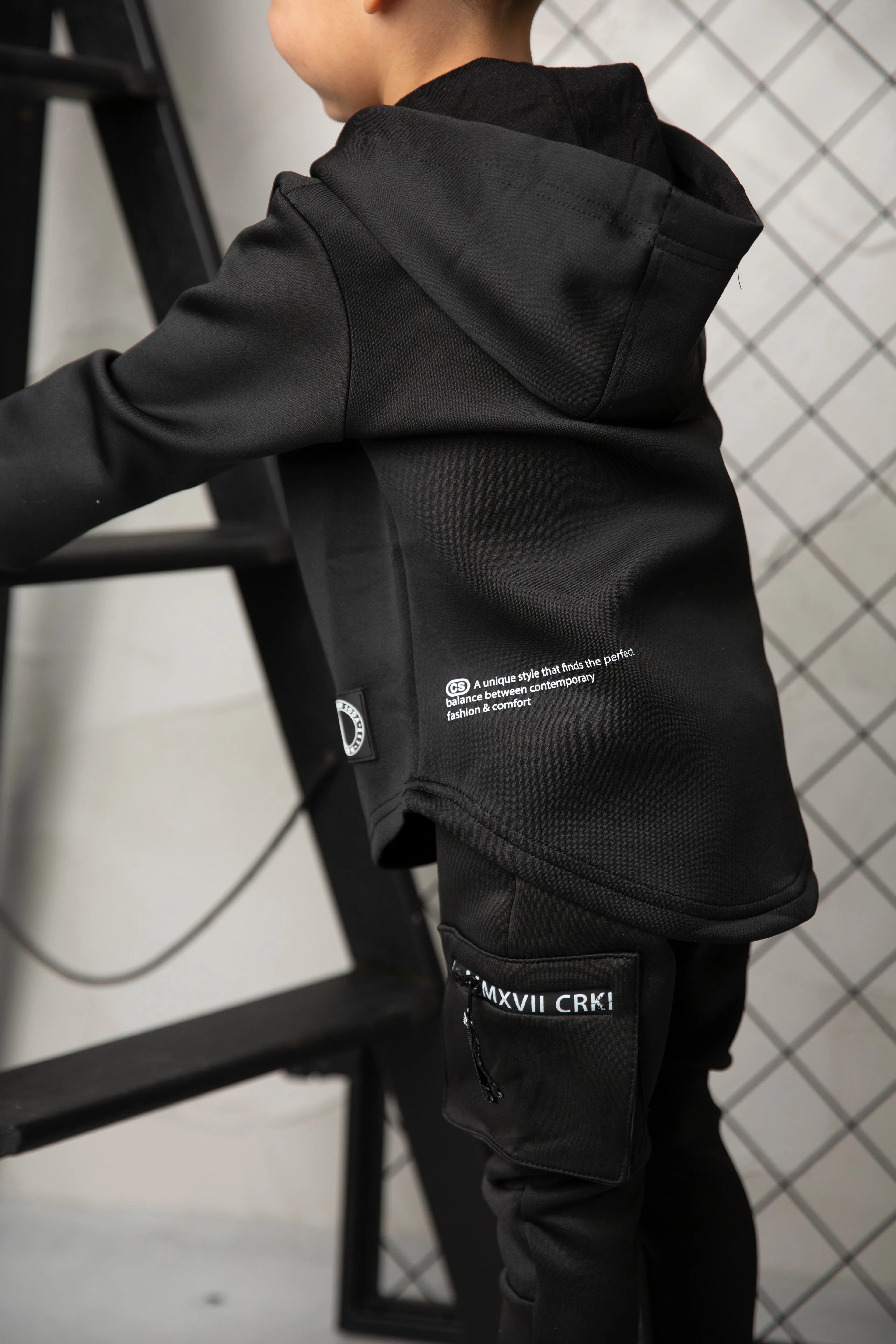 Zack Sports Hoodie - Black - Image 5