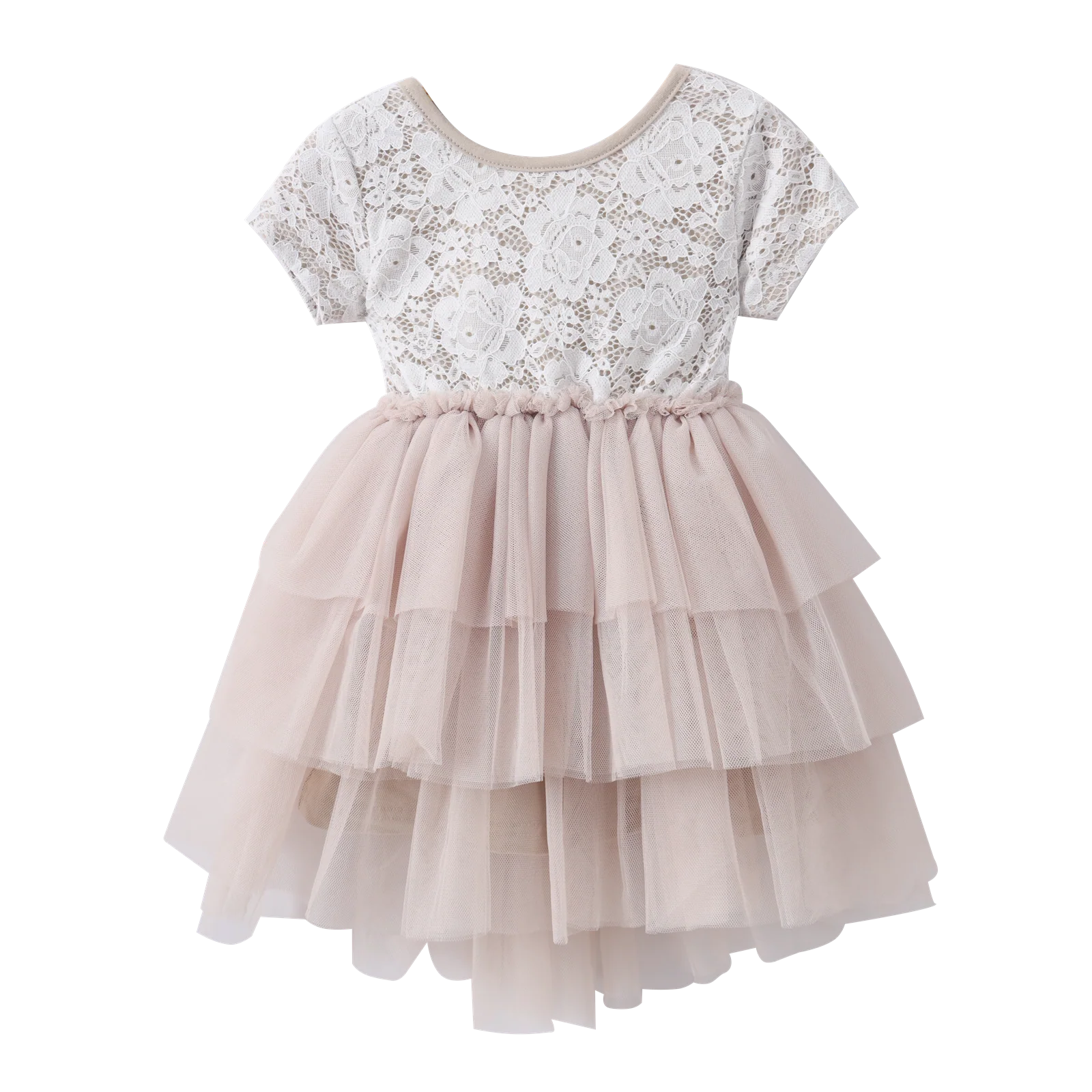 Zaria Lace Tutu - Beige