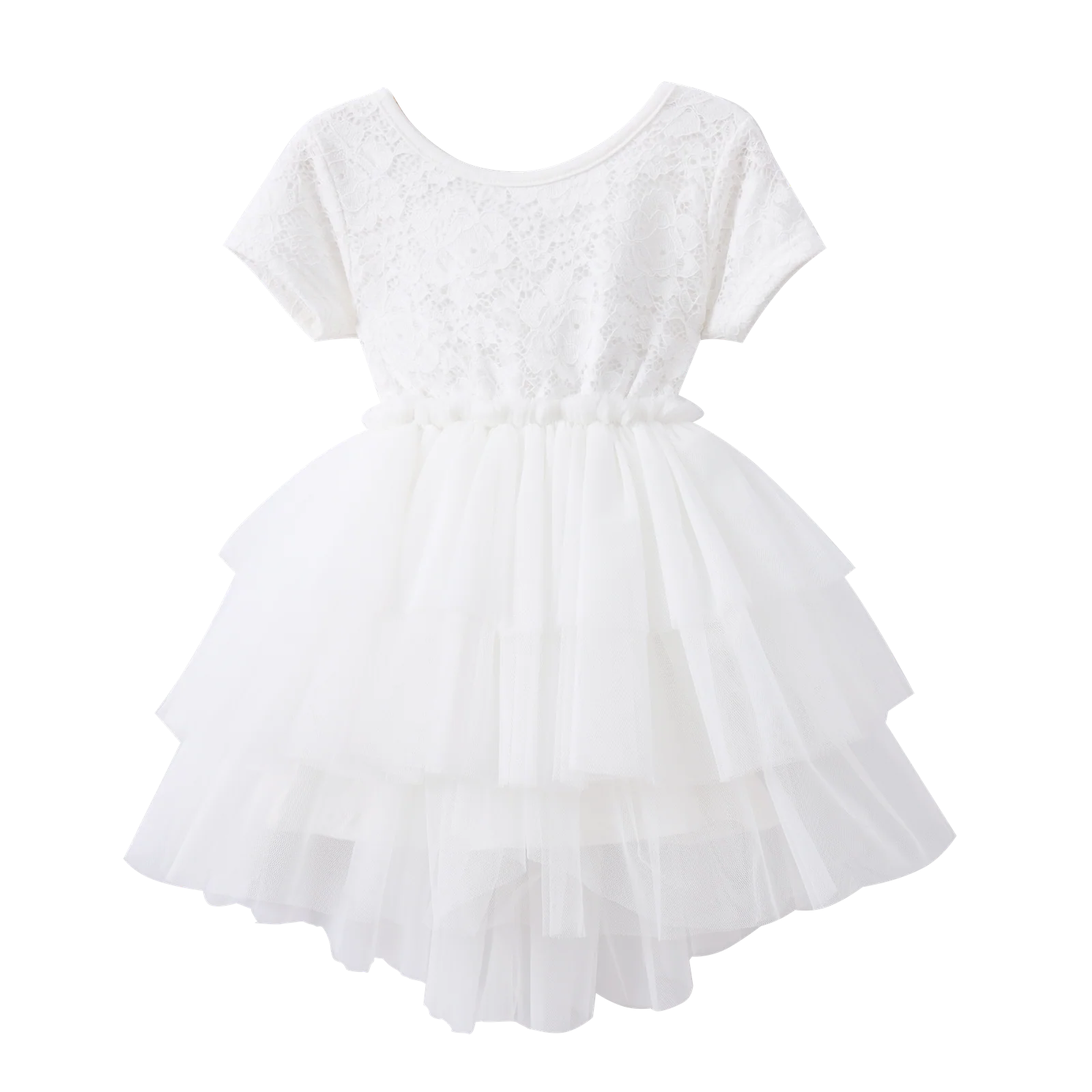 Zaria Lace Tutu - Cream - Image 6