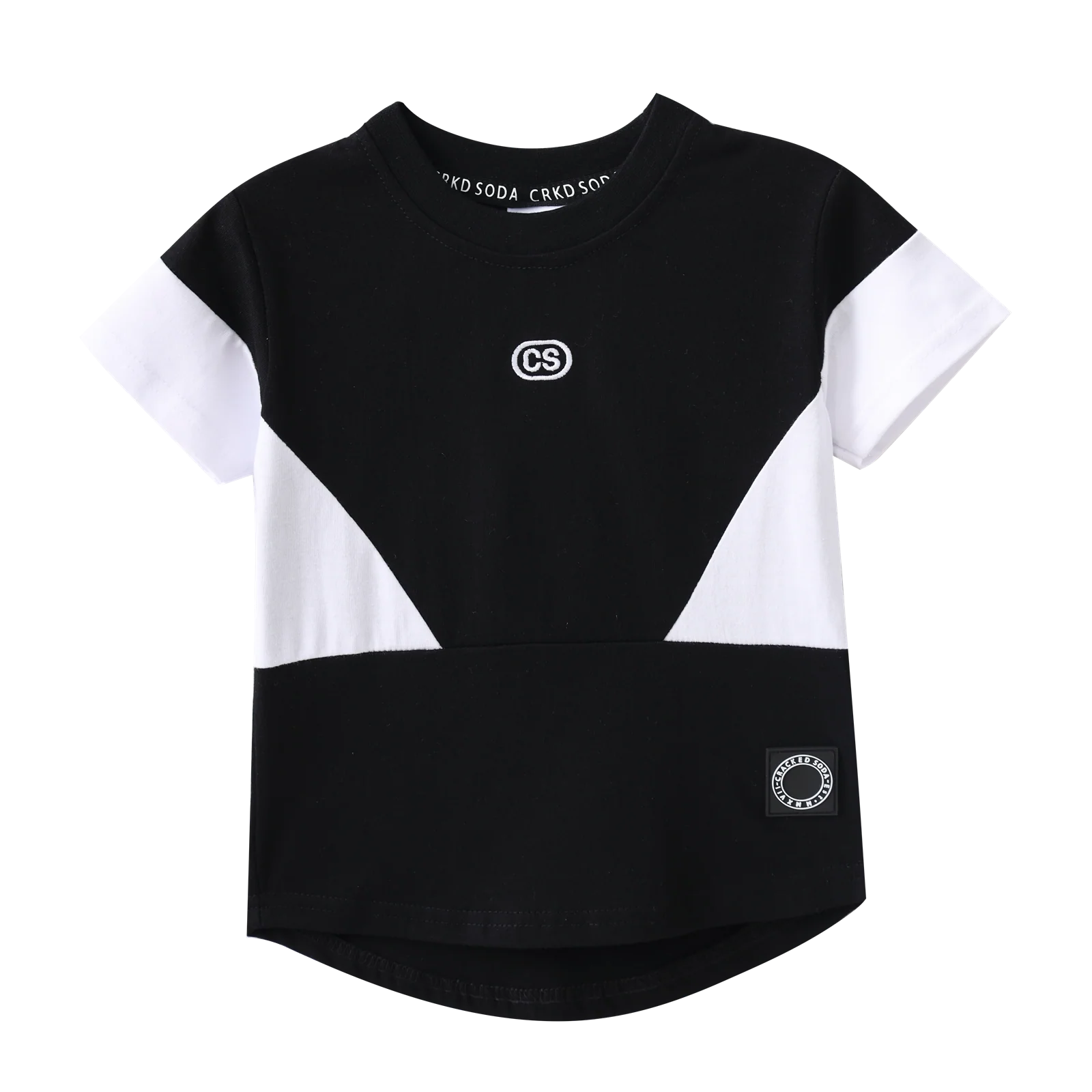 Zayn Essential Tee - Black/White - Image 3