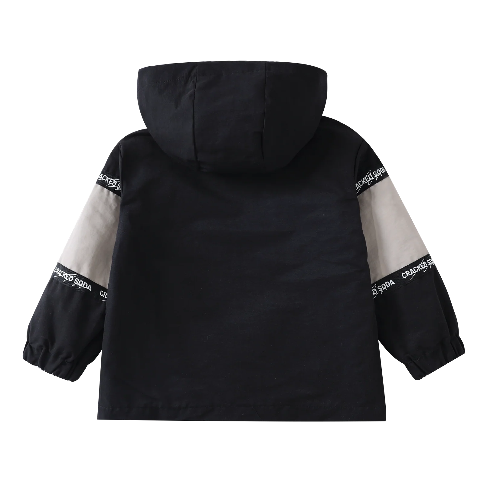 Zayn Hooded Jacket - Black/Grey - Image 5